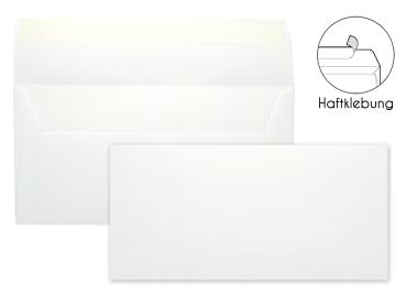 Briefumschlag DIN-Lang 120g/m² oF Haftklebung in weiss