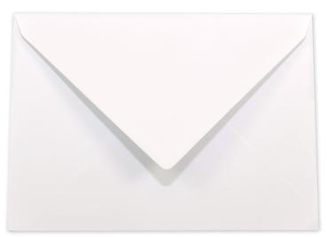 Briefumschläge - Briefhüllen in weiss, DIN A5 120g/m² oF, Nassklebung